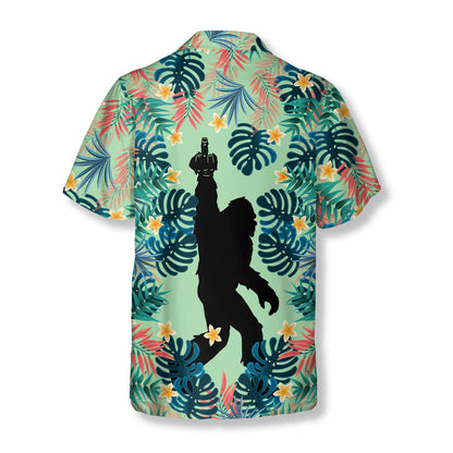 I Hate People Bigfoot Hawaiian Shirts