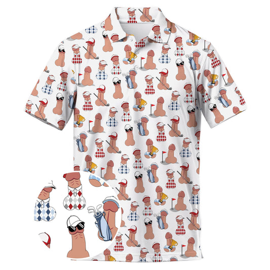 Fore Play! Funny Adult Golf Polo Shirt