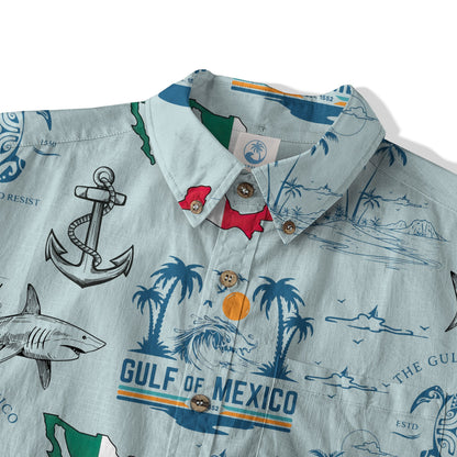 The Gulf Of Merico Est 2050 Hawaiian Shirt, Ocean Animals Hawaii Shirt