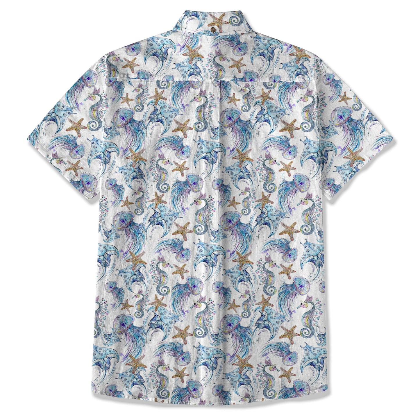 Ocean Animal Aloha Hawaiian Shirt, Sea Life Hawaii Shirt