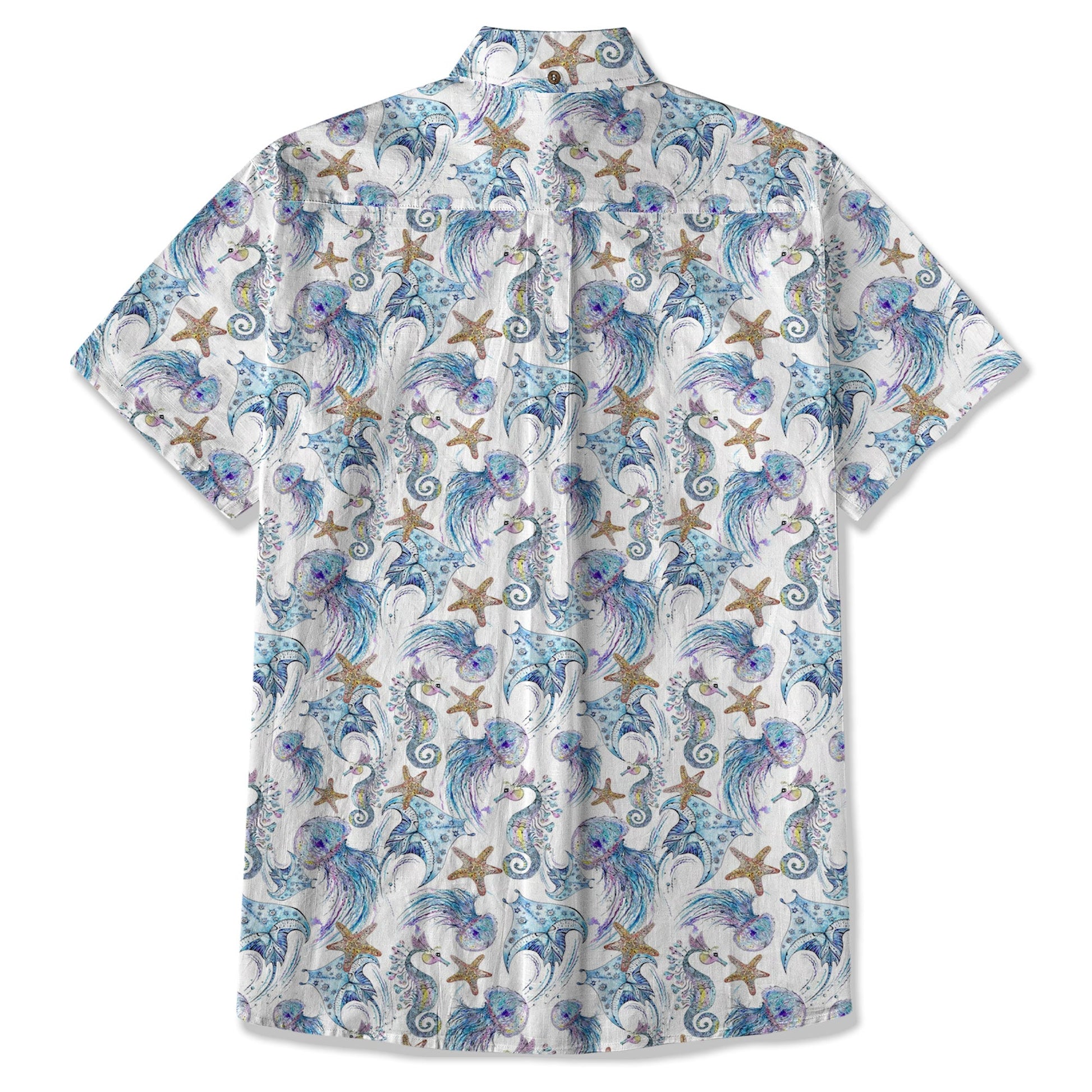 Ocean Animal Aloha Hawaiian Shirt, Sea Life Hawaii Shirt
