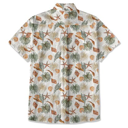 Ocean Animal Aloha Hawaiian Shirt, Summer Vibes Button Up Hawaii Shirt
