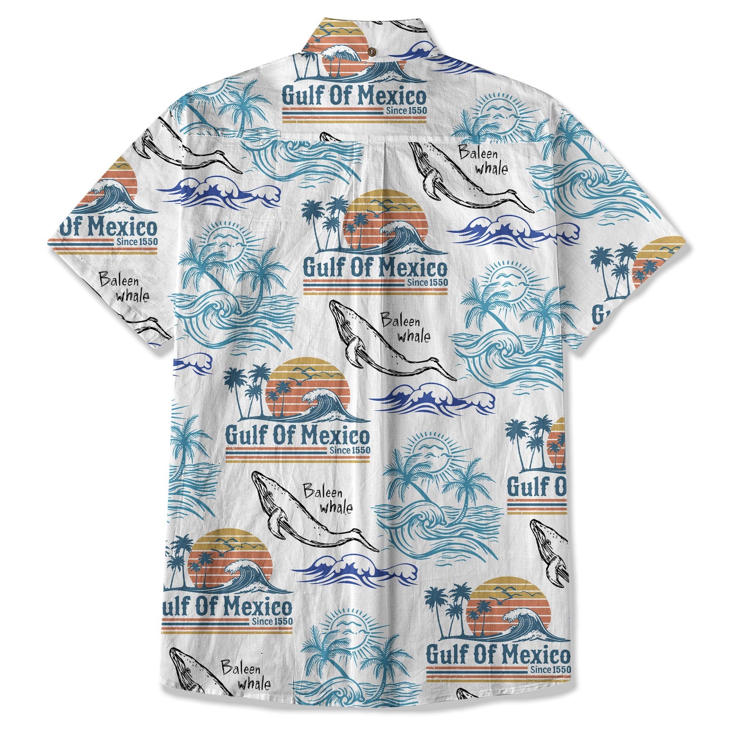 The Gulf Of Merico Est 2050 Hawaiian Shirt, Ocean Animals Hawaii Shirt