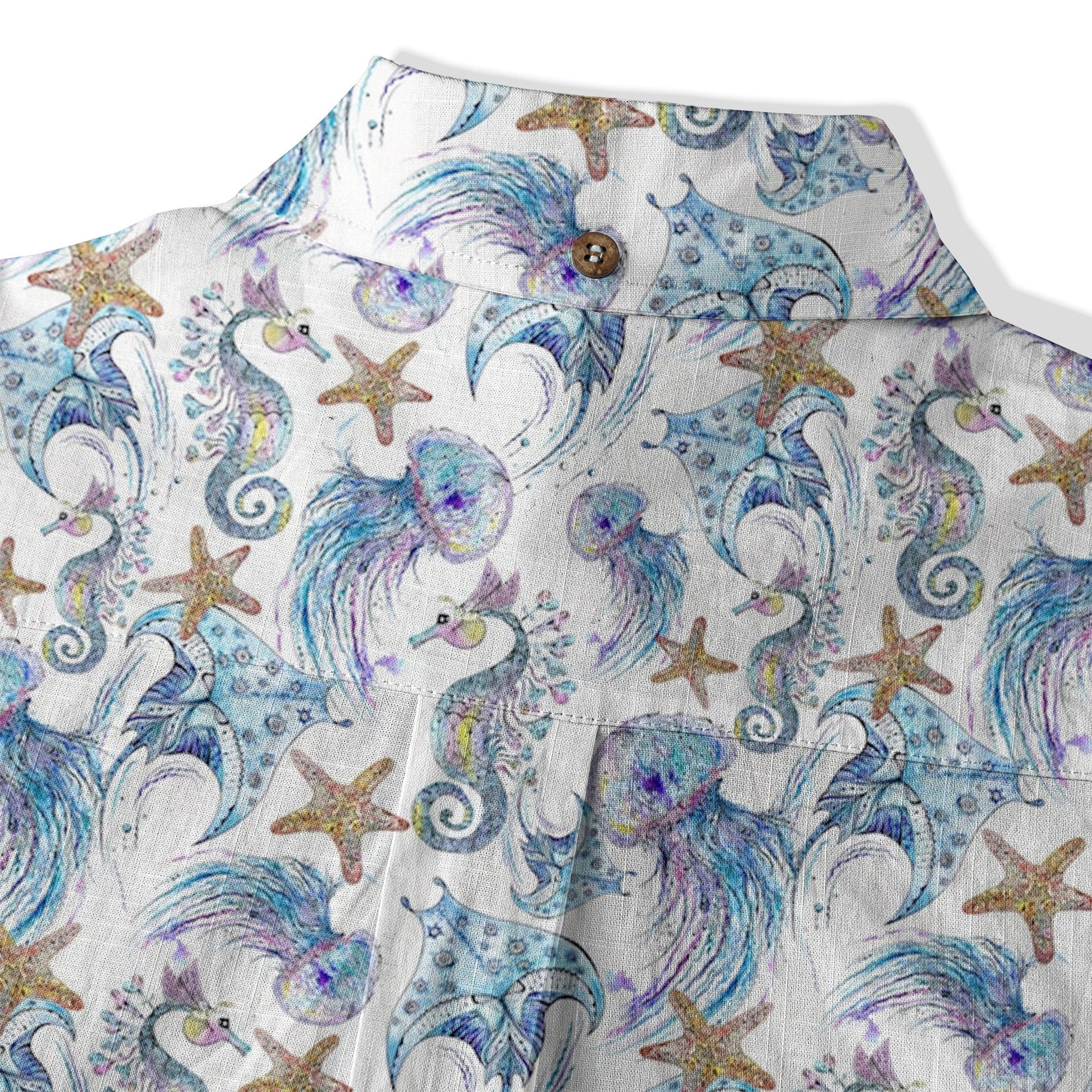Ocean Animal Aloha Hawaiian Shirt, Sea Life Hawaii Shirt