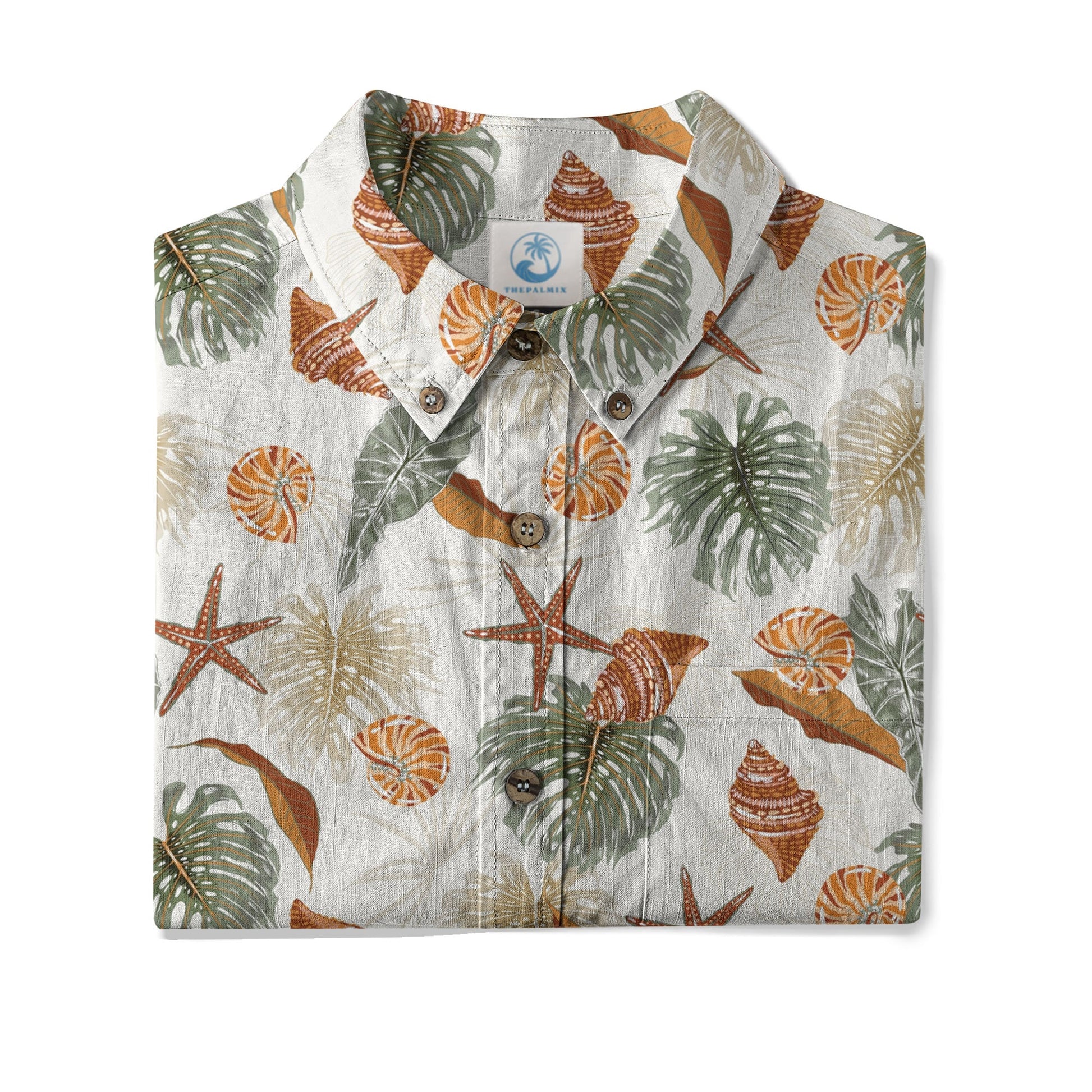 Ocean Animal Aloha Hawaiian Shirt, Summer Vibes Button Up Hawaii Shirt
