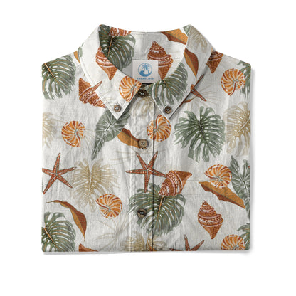 Ocean Animal Aloha Hawaiian Shirt, Summer Vibes Button Up Hawaii Shirt