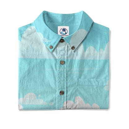 Tiki Mask Aloha Hawaii Shirt, Surfing Tiki Beach Hawaiian Shirt
