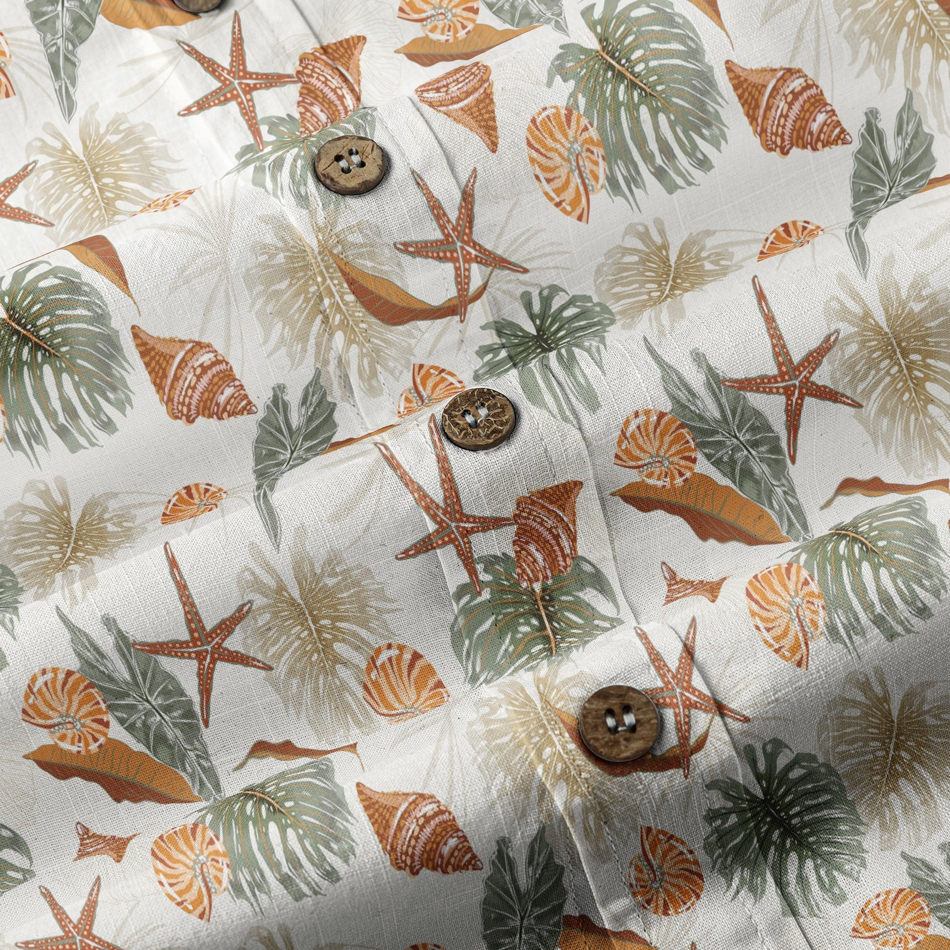 Ocean Animal Aloha Hawaiian Shirt, Summer Vibes Button Up Hawaii Shirt