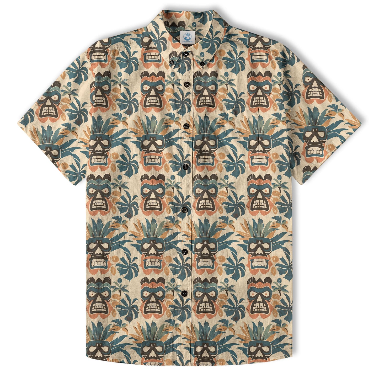 Retro Aloha Hibiscus Flowers Hawaii Shirt, Floral Hawaiian Button Down Shirt