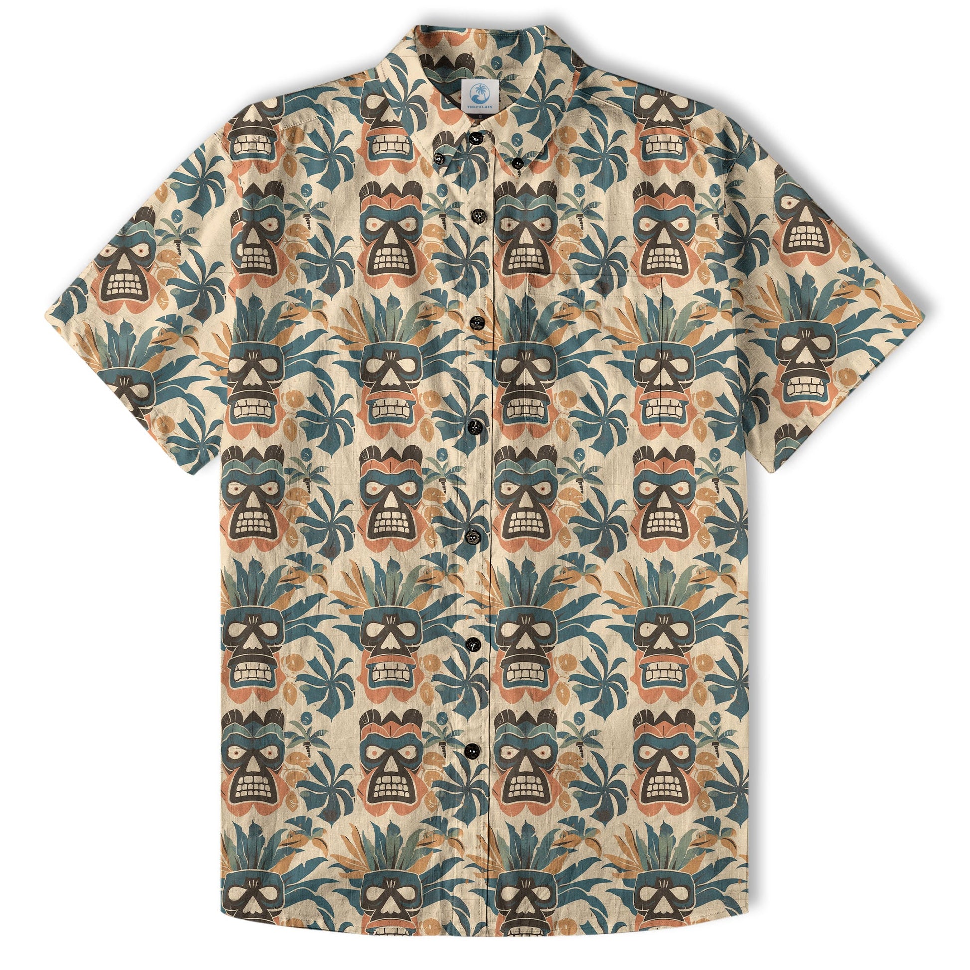 Retro Aloha Hibiscus Flowers Hawaii Shirt, Floral Hawaiian Button Down Shirt