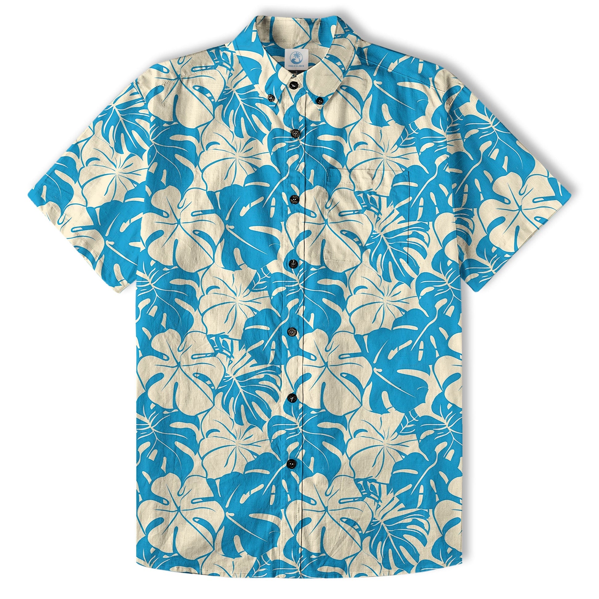 Retro Aloha Flowers Hawaii Shirt, Floral Hawaiian Button Down Shirt