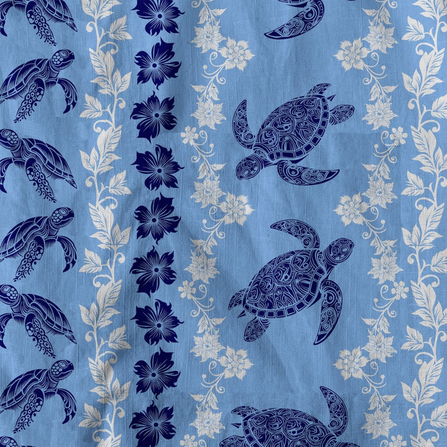 Sea Ocean Animals Women's Hawaiian Shirt, Ocean Fish Print