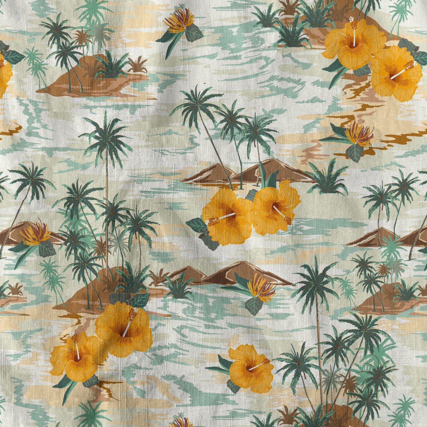 Ocean Animals Hawaiian Button Up Shirt, Sea Hawaii Shirt