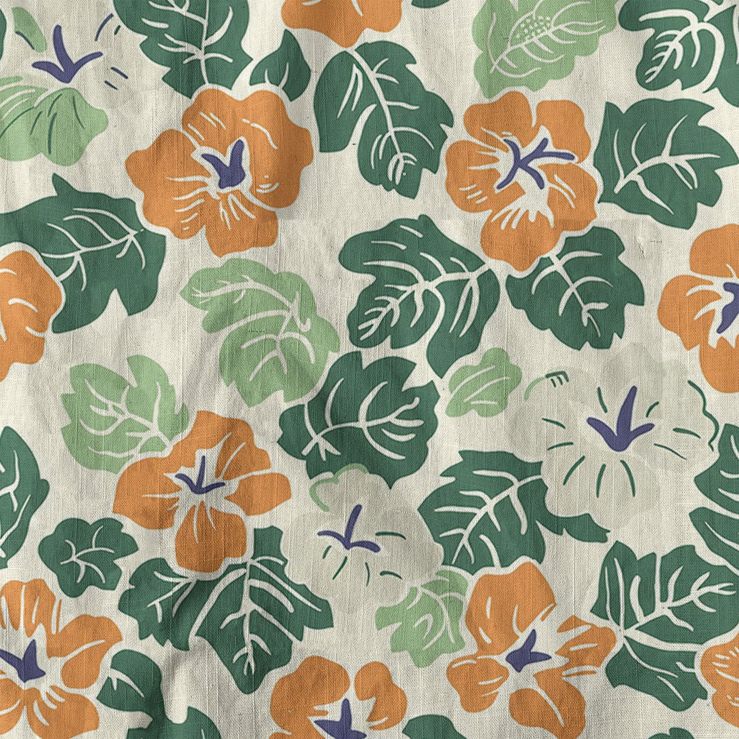 Retro Aloha Flowers Hawaii Shirt, Floral Hawaiian Button Down Shirt