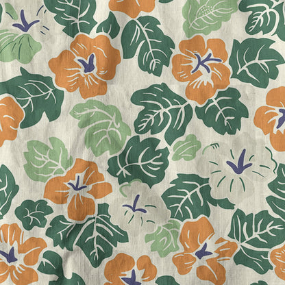Retro Aloha Flowers Hawaii Shirt, Floral Hawaiian Button Down Shirt