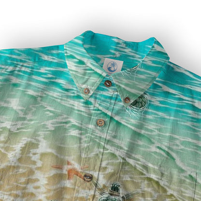 Turtle Beach Hawaiian Shirt, Aloha Summer Beach Hawaii Shirt