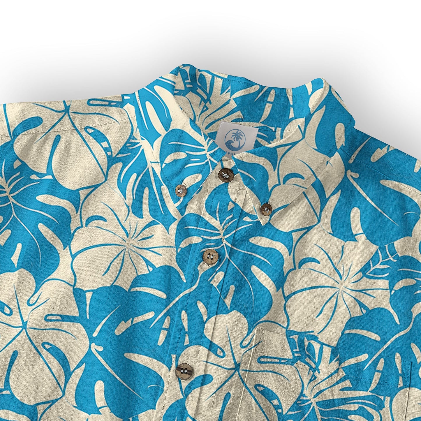 Retro Aloha Flowers Hawaii Shirt, Floral Hawaiian Button Down Shirt