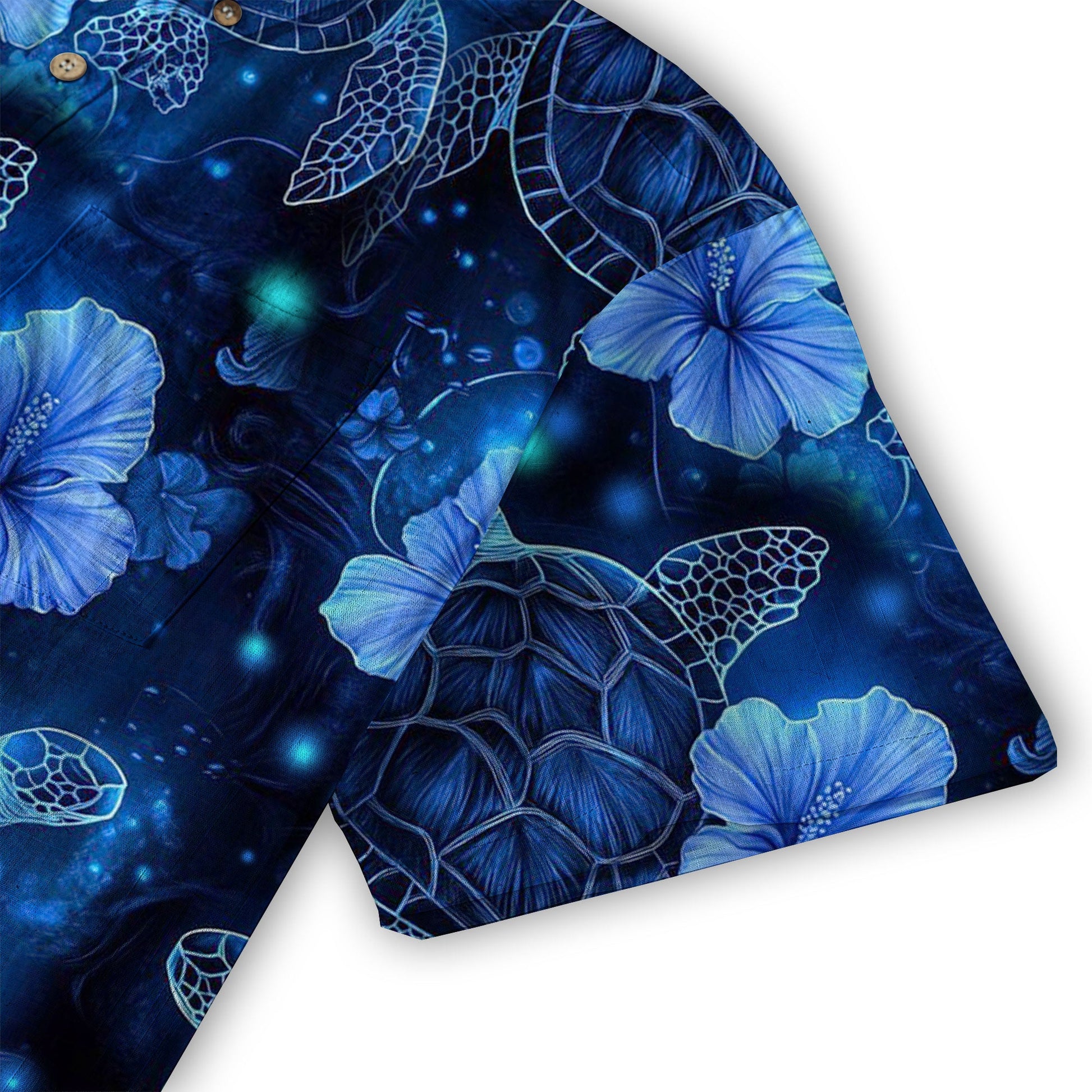 Neon Turtle Hawaiian Shirts for Men Women Youth, Vibrant Sea Turtle Aloha Summer Beach Shirt