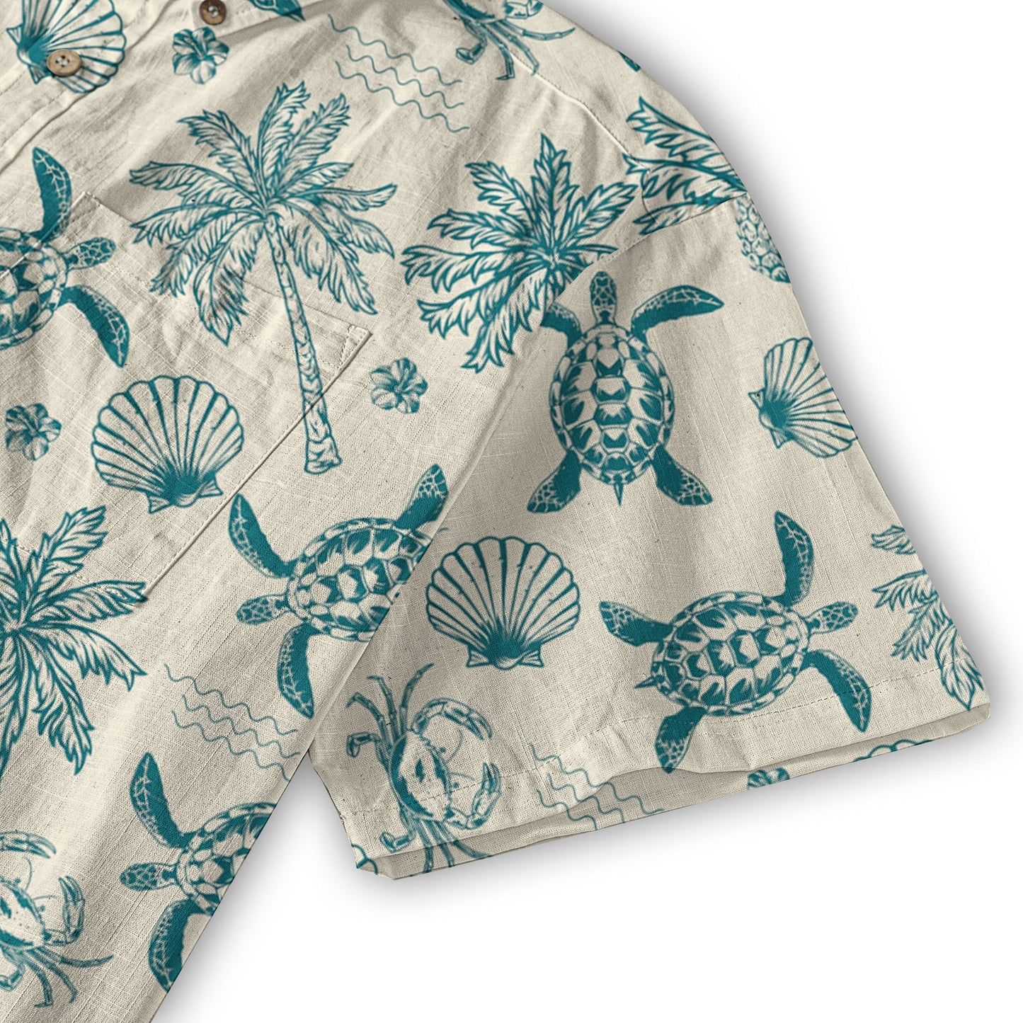 Turtle Aloha Shirt, Turtle Lover Hawaiian Shirt, Sea Lovers Aloha Shirt