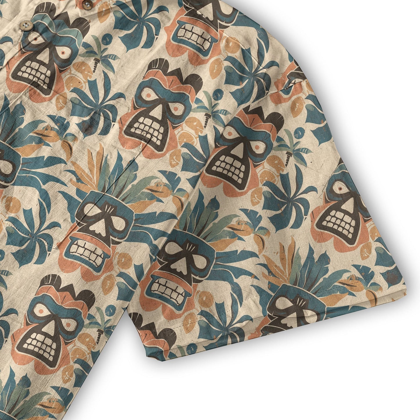 Retro Aloha Hibiscus Flowers Hawaii Shirt, Floral Hawaiian Button Down Shirt