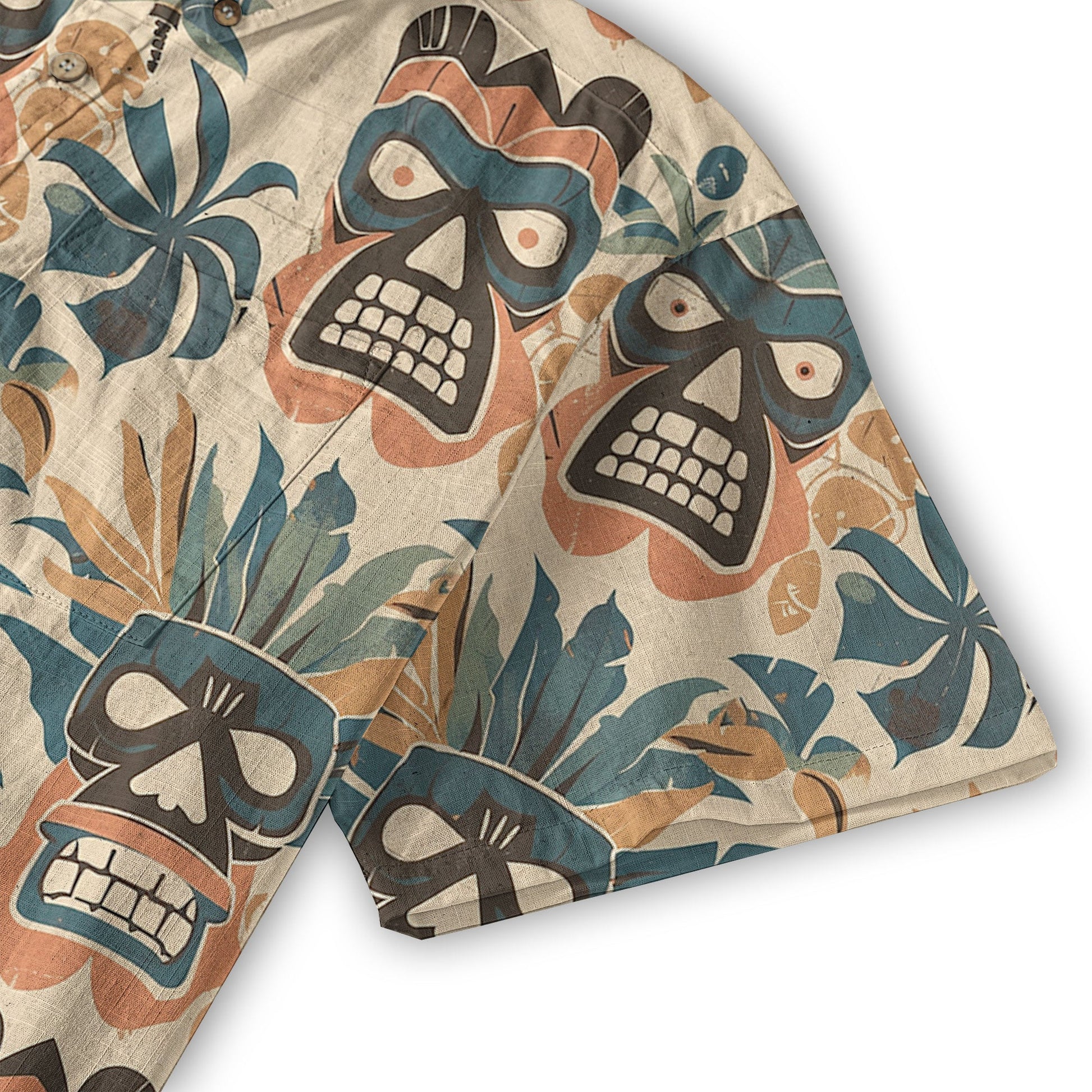 Retro Hibiscus Flowers Aloha Hawaii Shirt, Floral Hawaiian Button Up Shirt