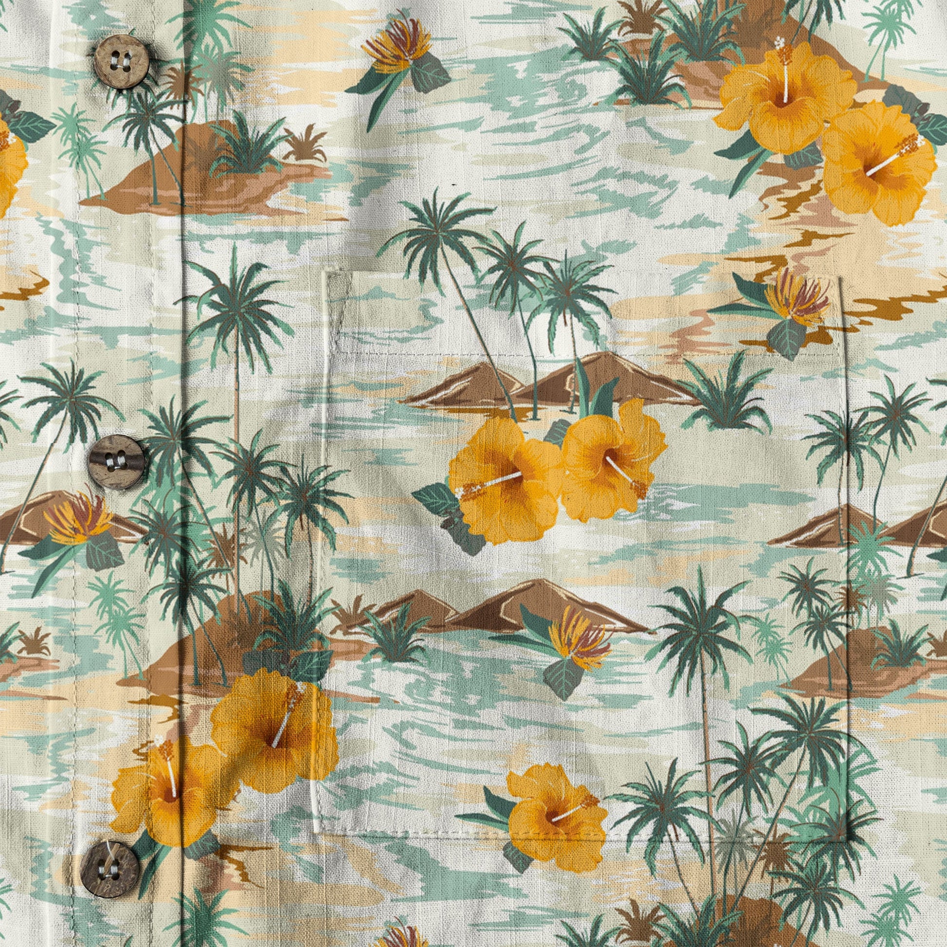 Ocean Animals Hawaiian Button Up Shirt, Sea Hawaii Shirt