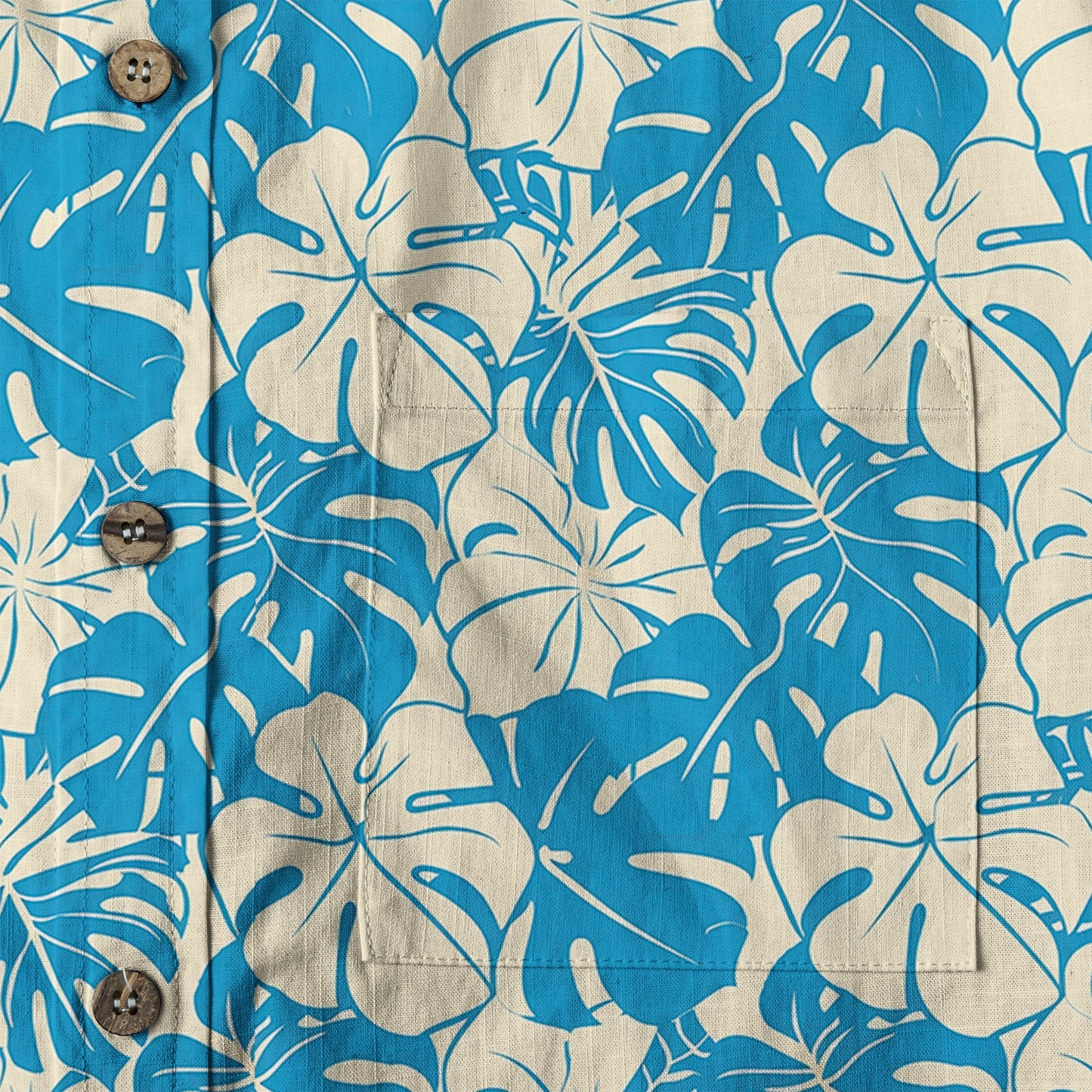 Retro Aloha Flowers Hawaii Shirt, Floral Hawaiian Button Down Shirt