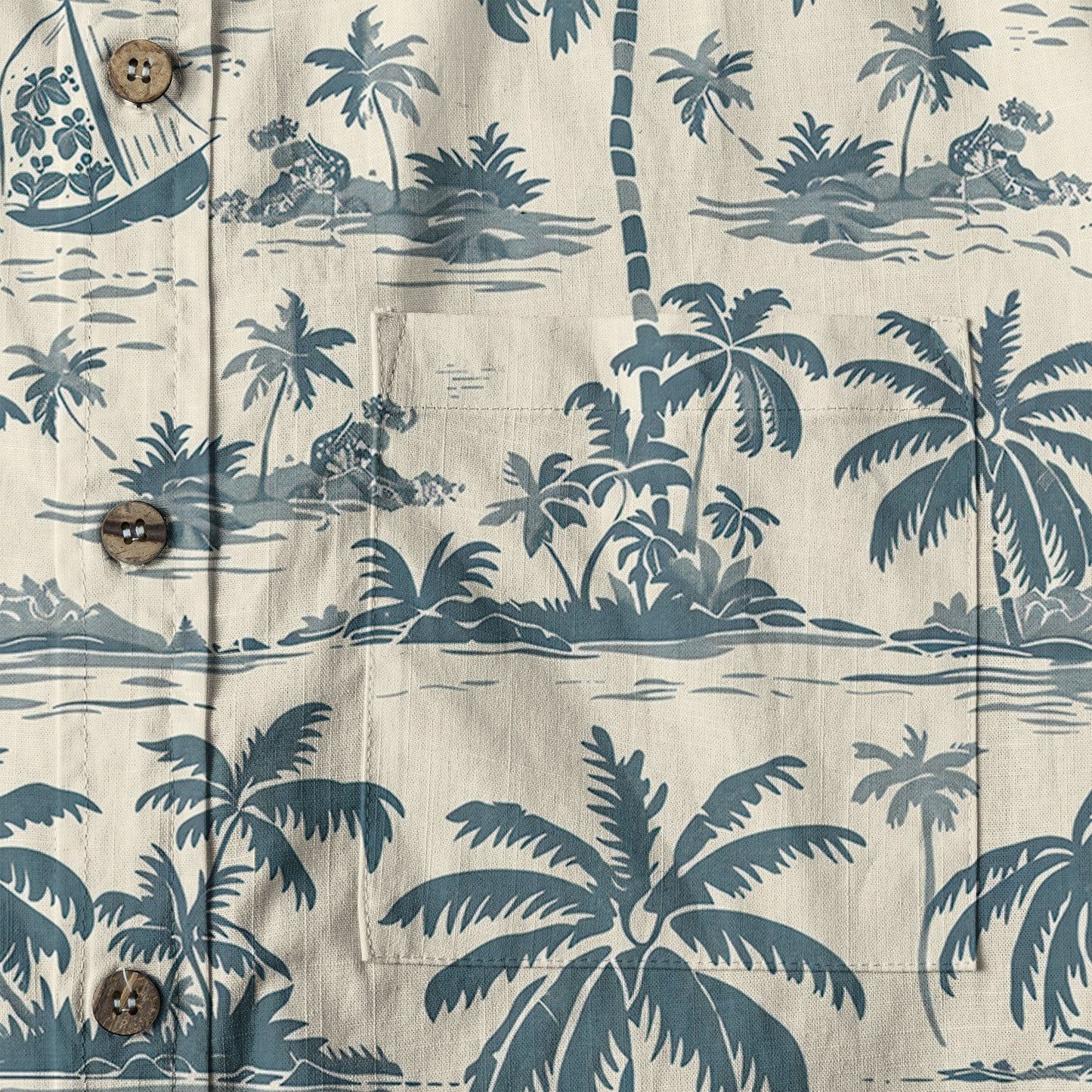 Retro Aloha Flowers Hawaii Shirt, Floral Pattern Hawaiian Shirt