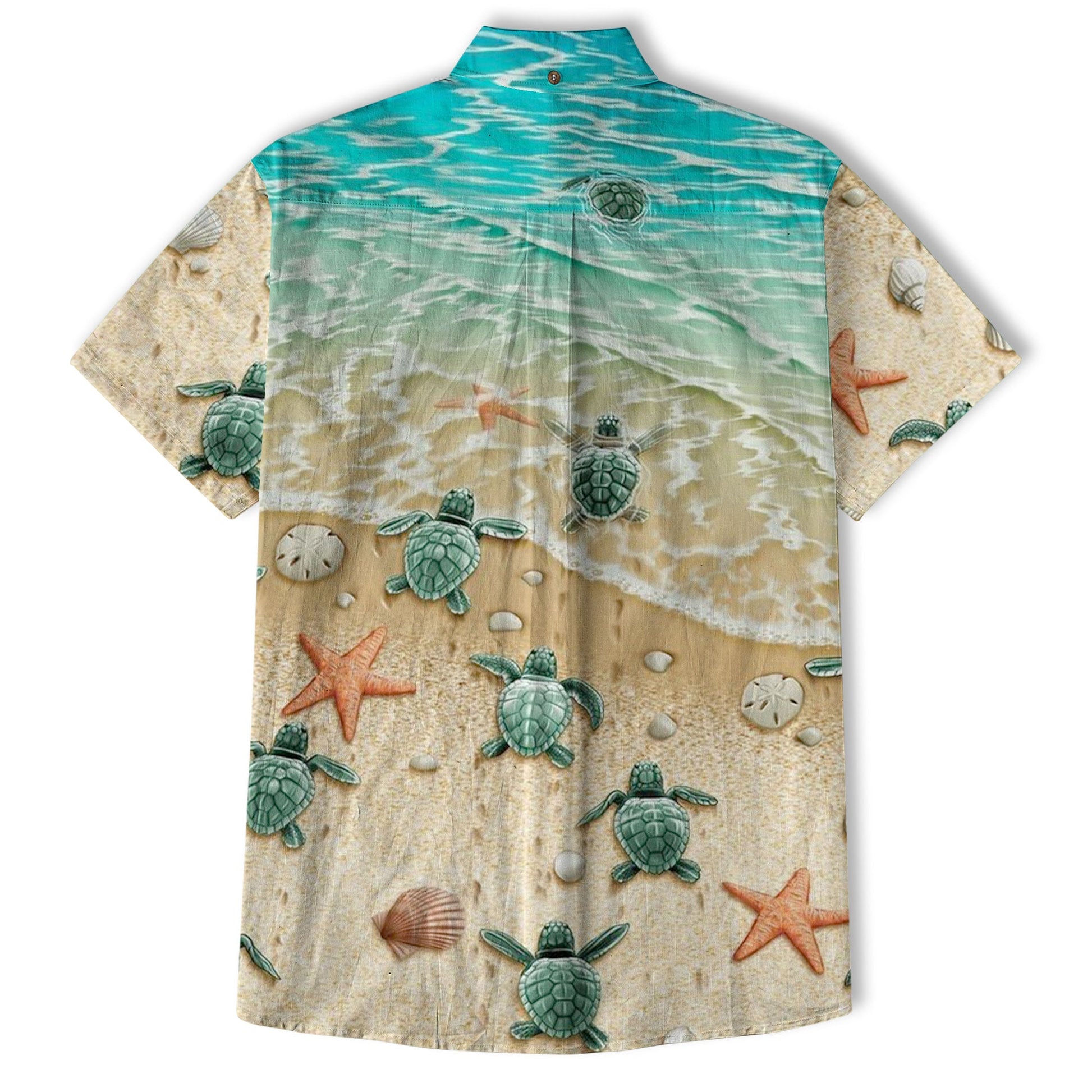 Turtle Beach Hawaiian Shirt, Aloha Summer Beach Hawaii Shirt