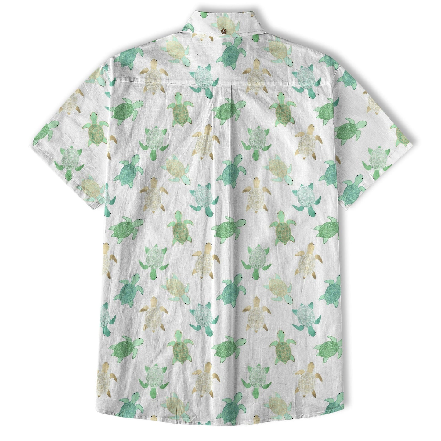 Turtle Aloha Shirt, Turtle Ocean Hawaiian Shirt