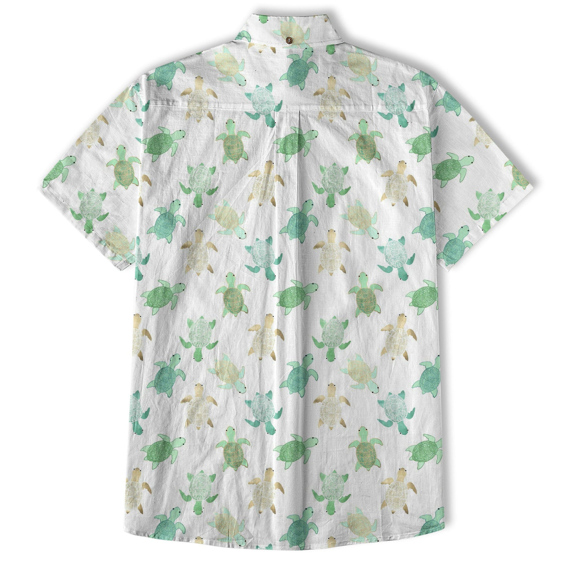 Turtle Aloha Shirt, Turtle Ocean Hawaiian Shirt