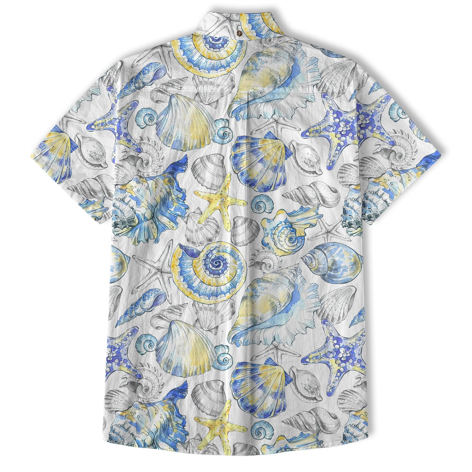 Ocean Animals Women's Hawaiian Shirt, Ocean Aloha Hawaiian Print