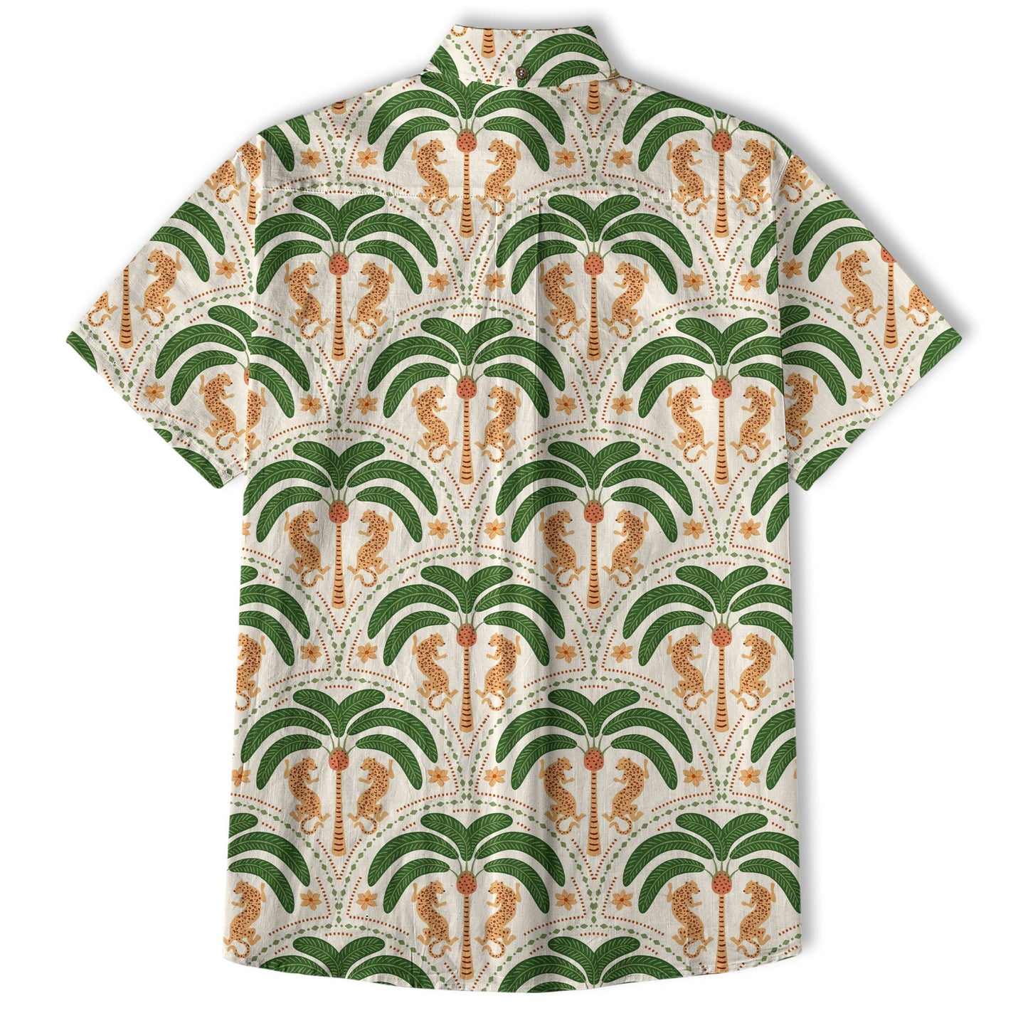 Tropical Fruits Aloha Hawaiian Button Up Shirt, Summer Beach Aloha Hawaii Shirt