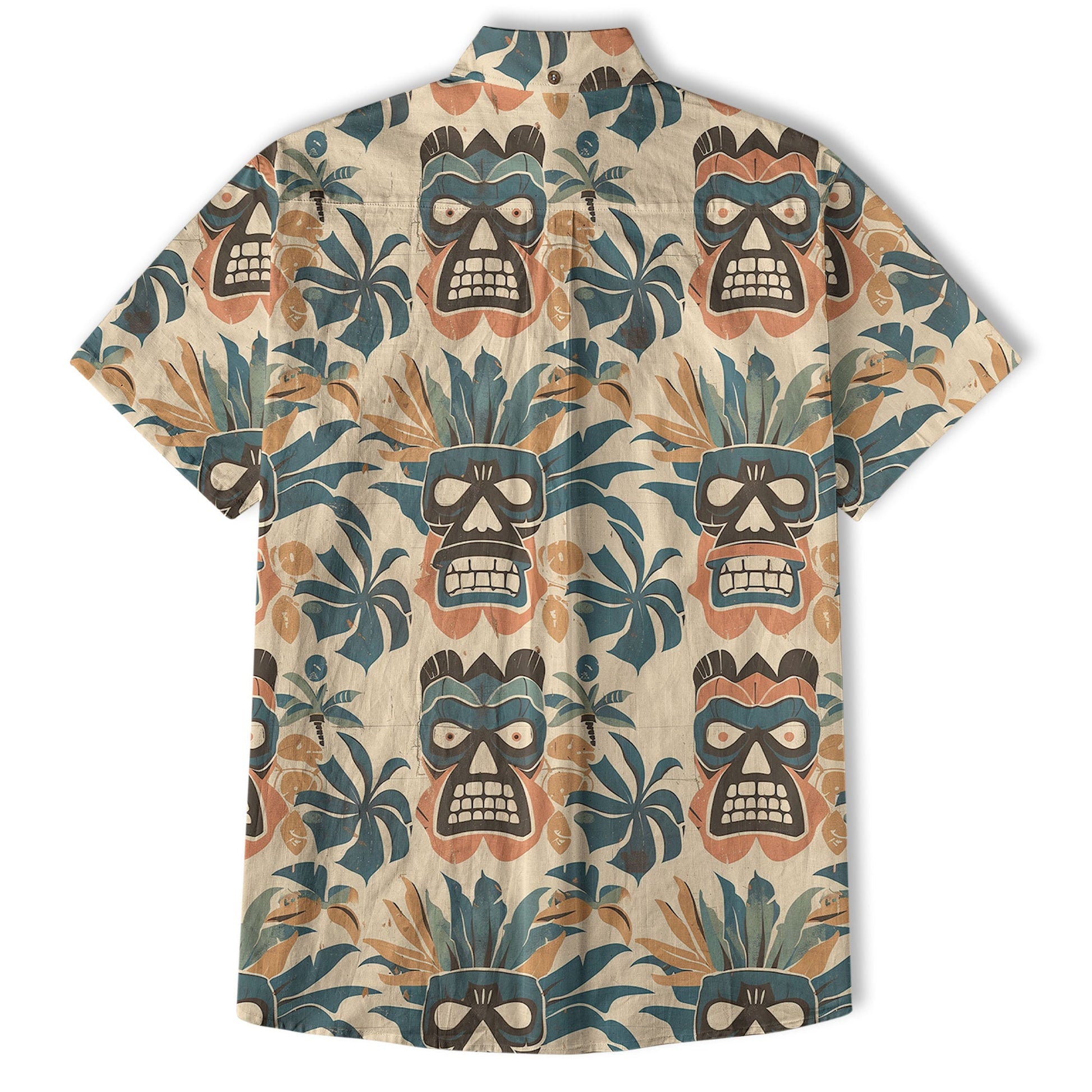 Retro Hibiscus Flowers Aloha Hawaii Shirt, Floral Hawaiian Button Up Shirt