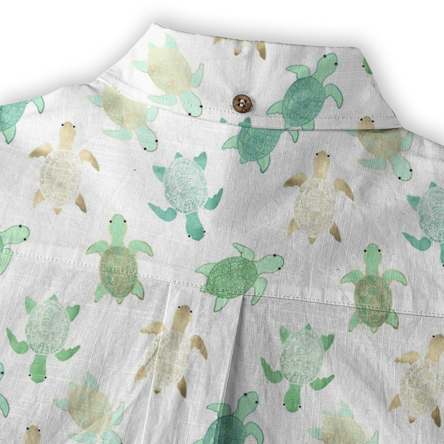 Turtle Aloha Shirt, Turtle Ocean Hawaiian Shirt