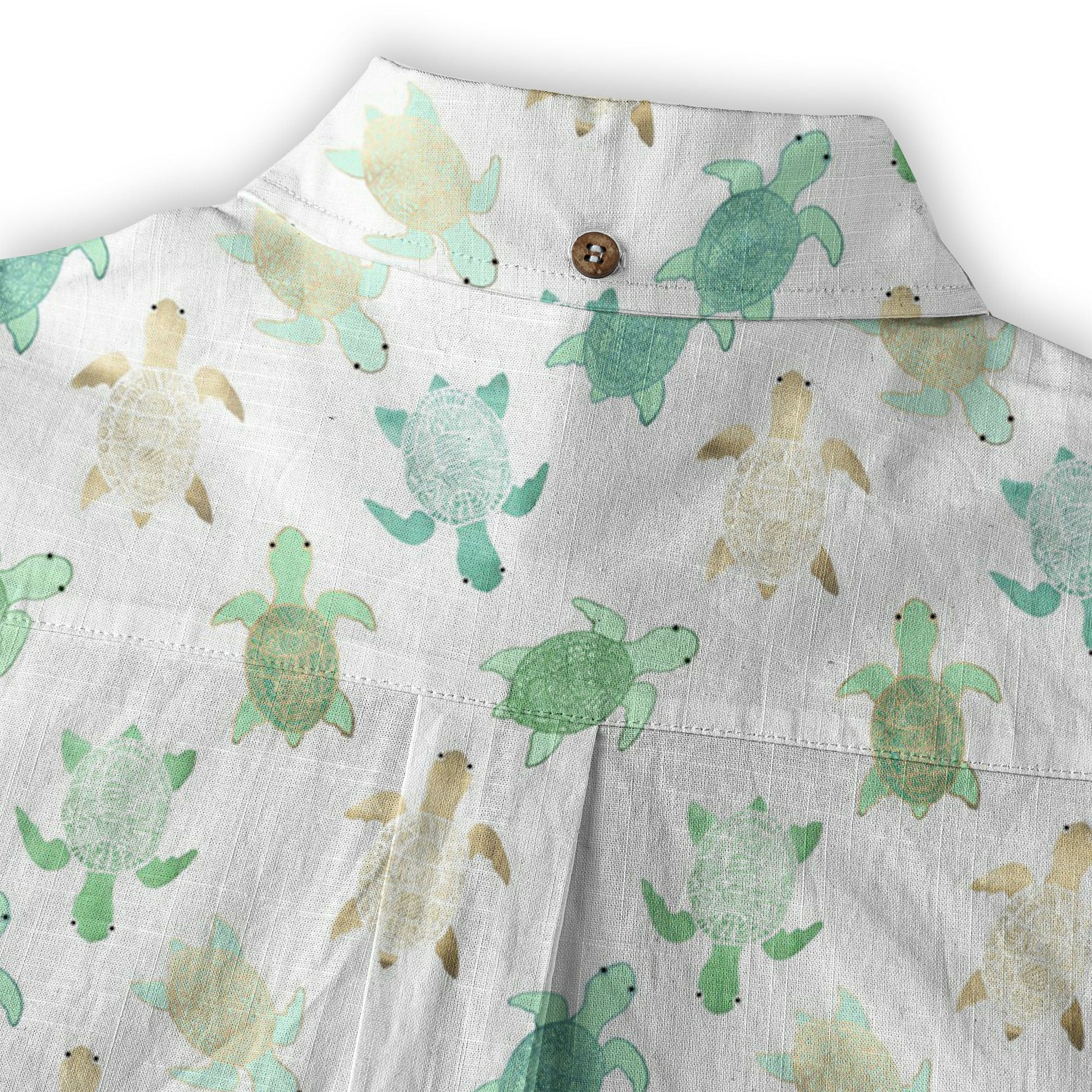 Turtle Aloha Shirt, Turtle Ocean Hawaiian Shirt