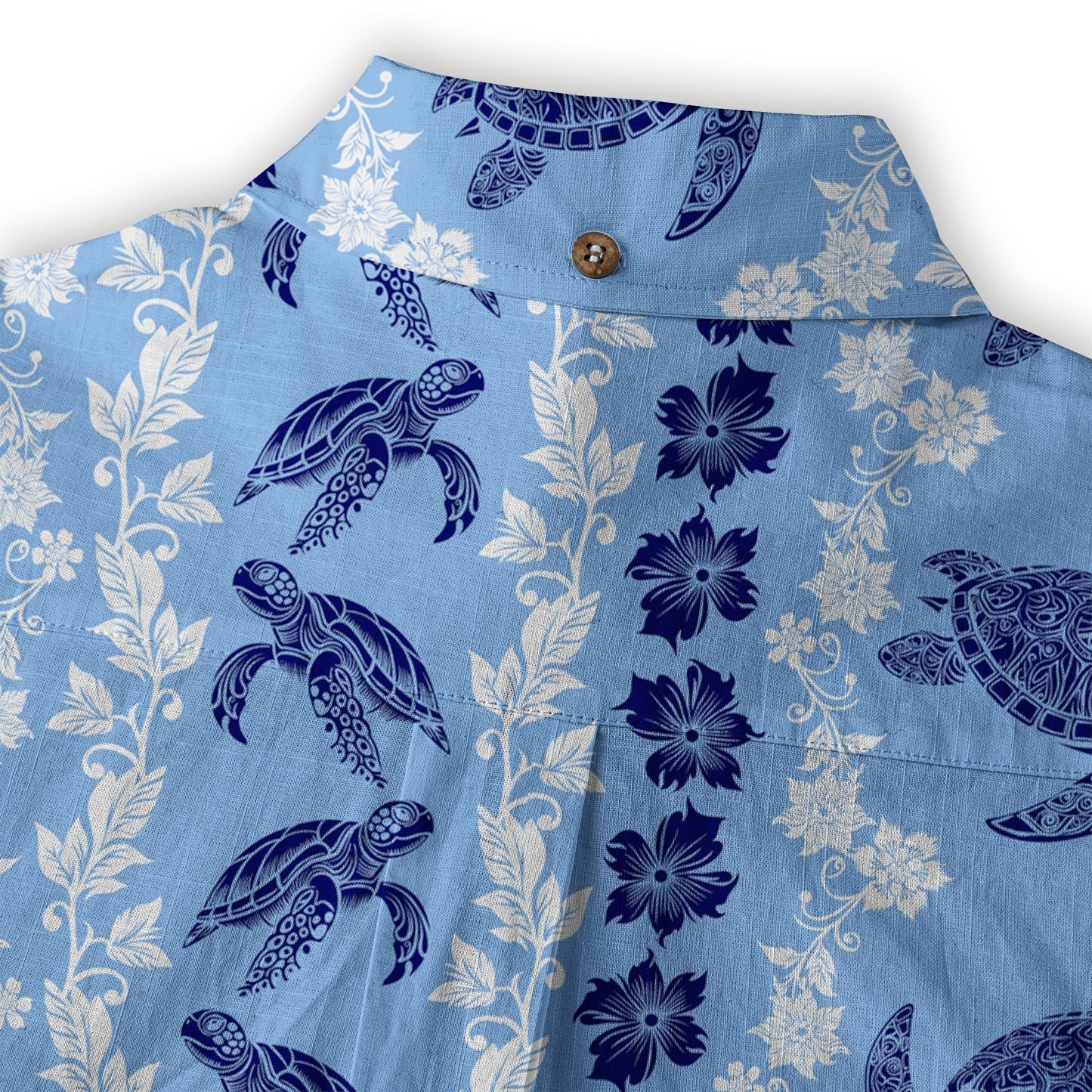Sea Ocean Animals Women's Hawaiian Shirt, Ocean Fish Print