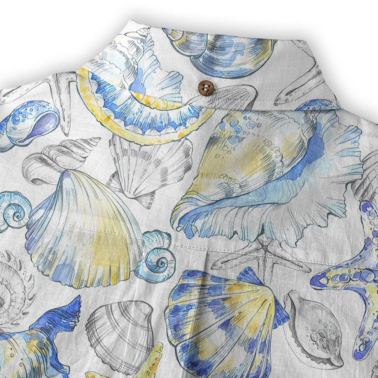 Ocean Animals Women's Hawaiian Shirt, Ocean Aloha Hawaiian Print