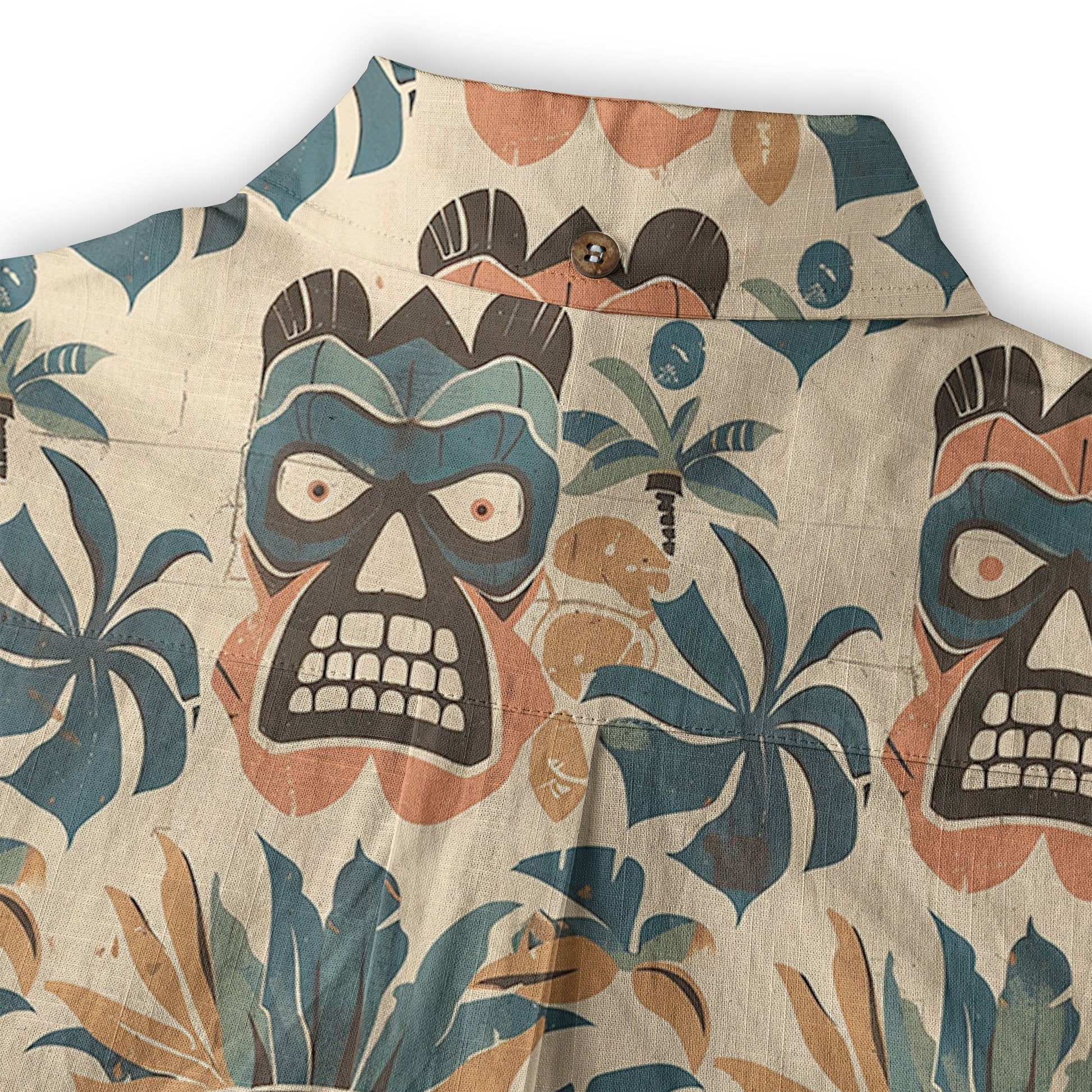 Retro Hibiscus Flowers Aloha Hawaii Shirt, Floral Hawaiian Button Up Shirt