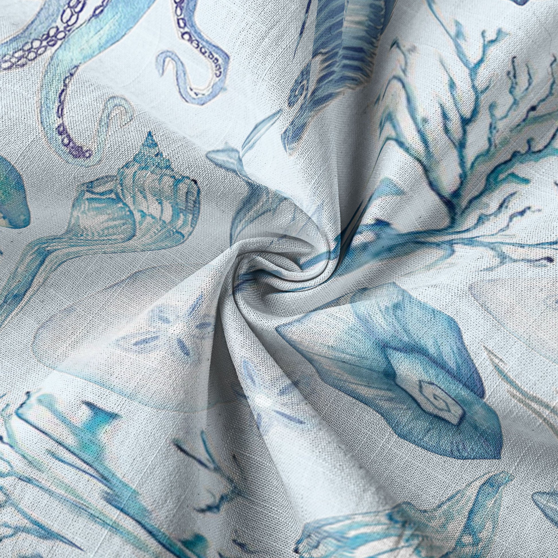 Turtle Hawaiian Shirt for Men, Ocean Animals Hawaiian Shirt