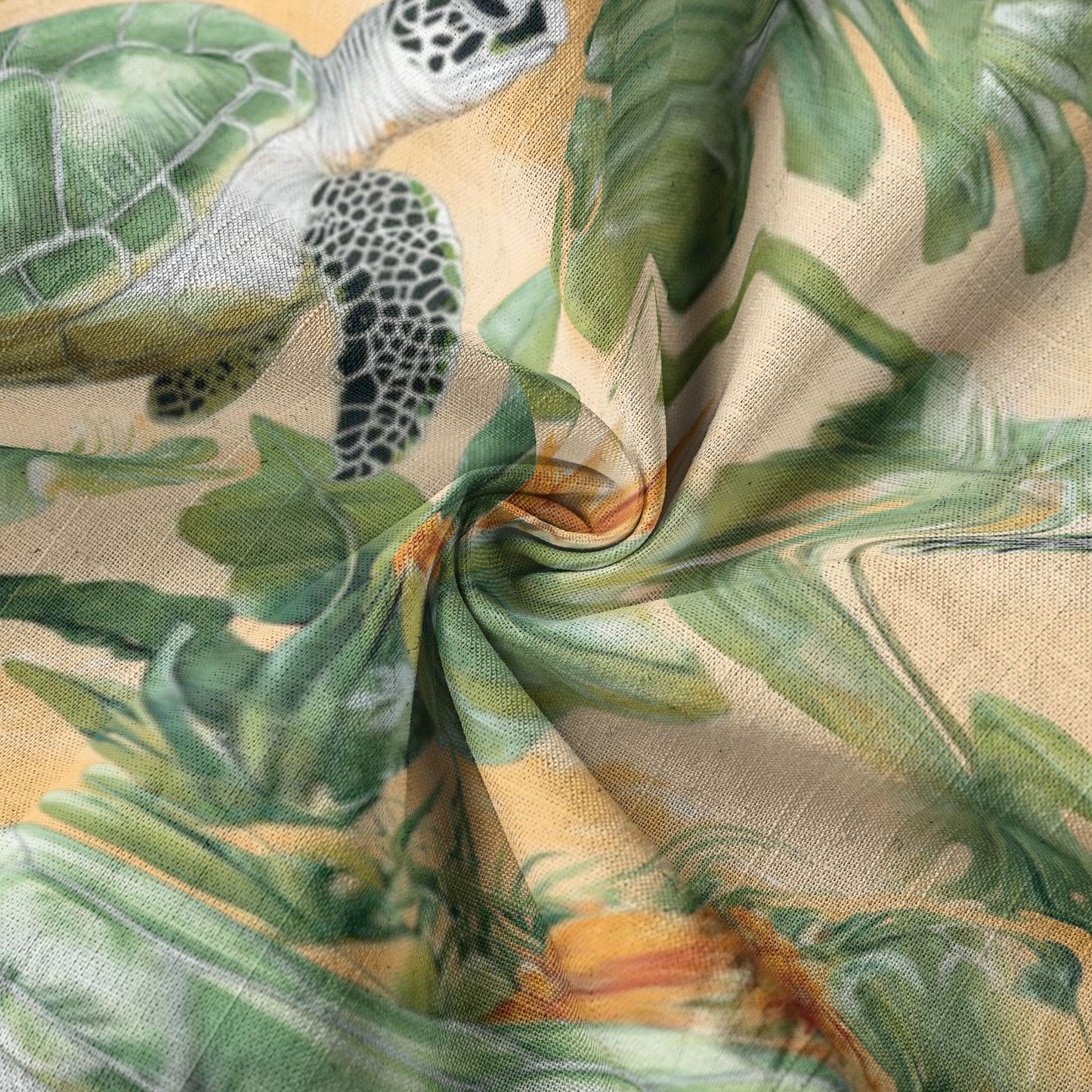 Tropical Turtle Hawaiian Shirts for Men Women, Sea Turtle Aloha Summer Beach Shirt