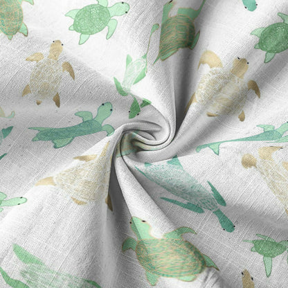 Turtle Aloha Shirt, Turtle Ocean Hawaiian Shirt