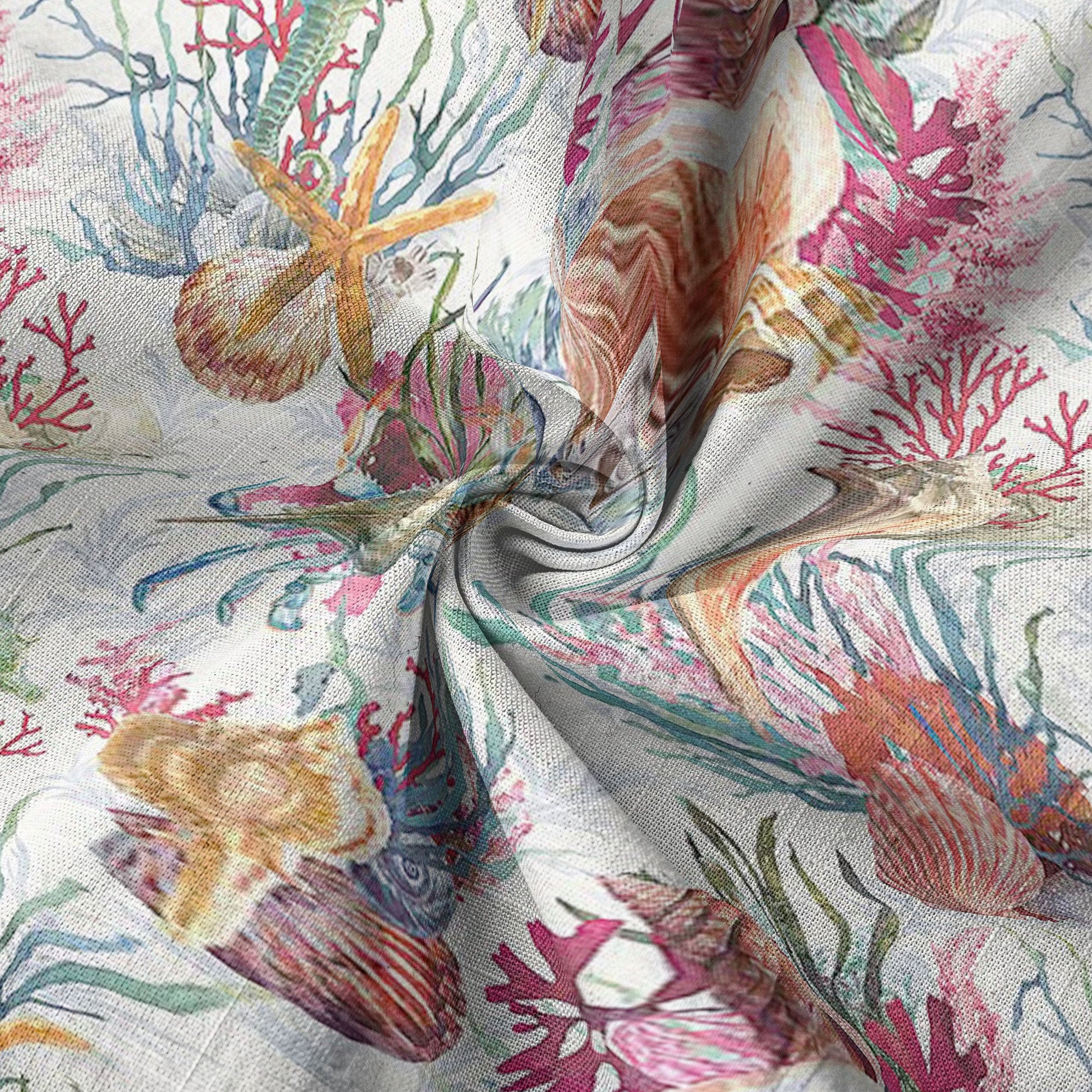 Ocean Animals Hawaiian Button Up Shirt, Sea Hawaii Shirt