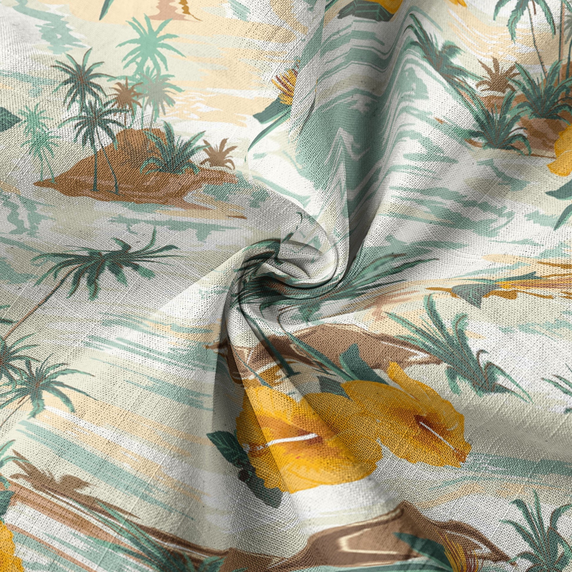 Ocean Animals Hawaiian Button Up Shirt, Sea Hawaii Shirt
