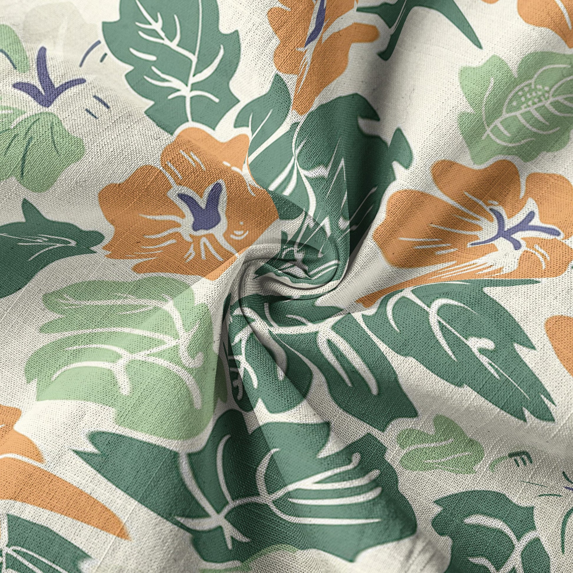 Retro Aloha Flowers Hawaii Shirt, Floral Hawaiian Button Down Shirt