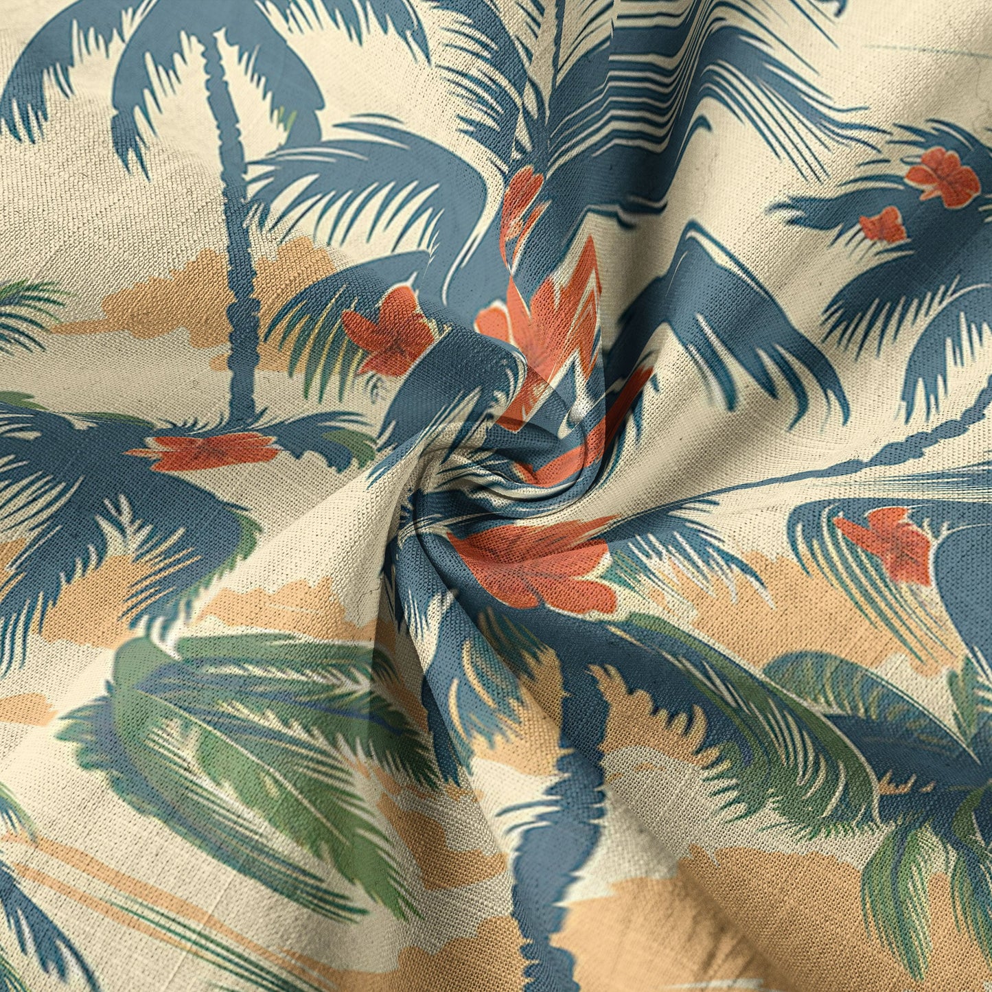 Retro Aloha Flowers Hawaii Shirt, Floral Pattern Hawaiian Shirt