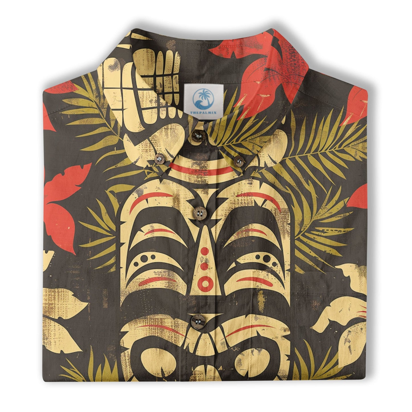 Retro Aloha Hibiscus Flowers Hawaii Shirt, Floral Hawaiian Button Down Shirt