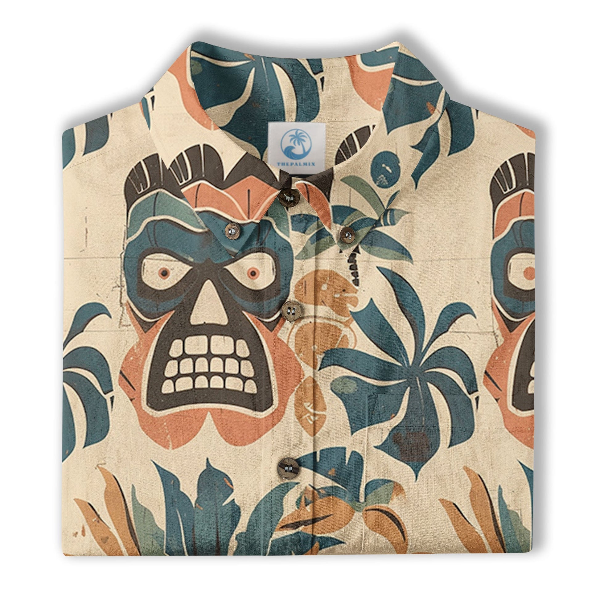 Retro Hibiscus Flowers Aloha Hawaii Shirt, Floral Hawaiian Button Up Shirt