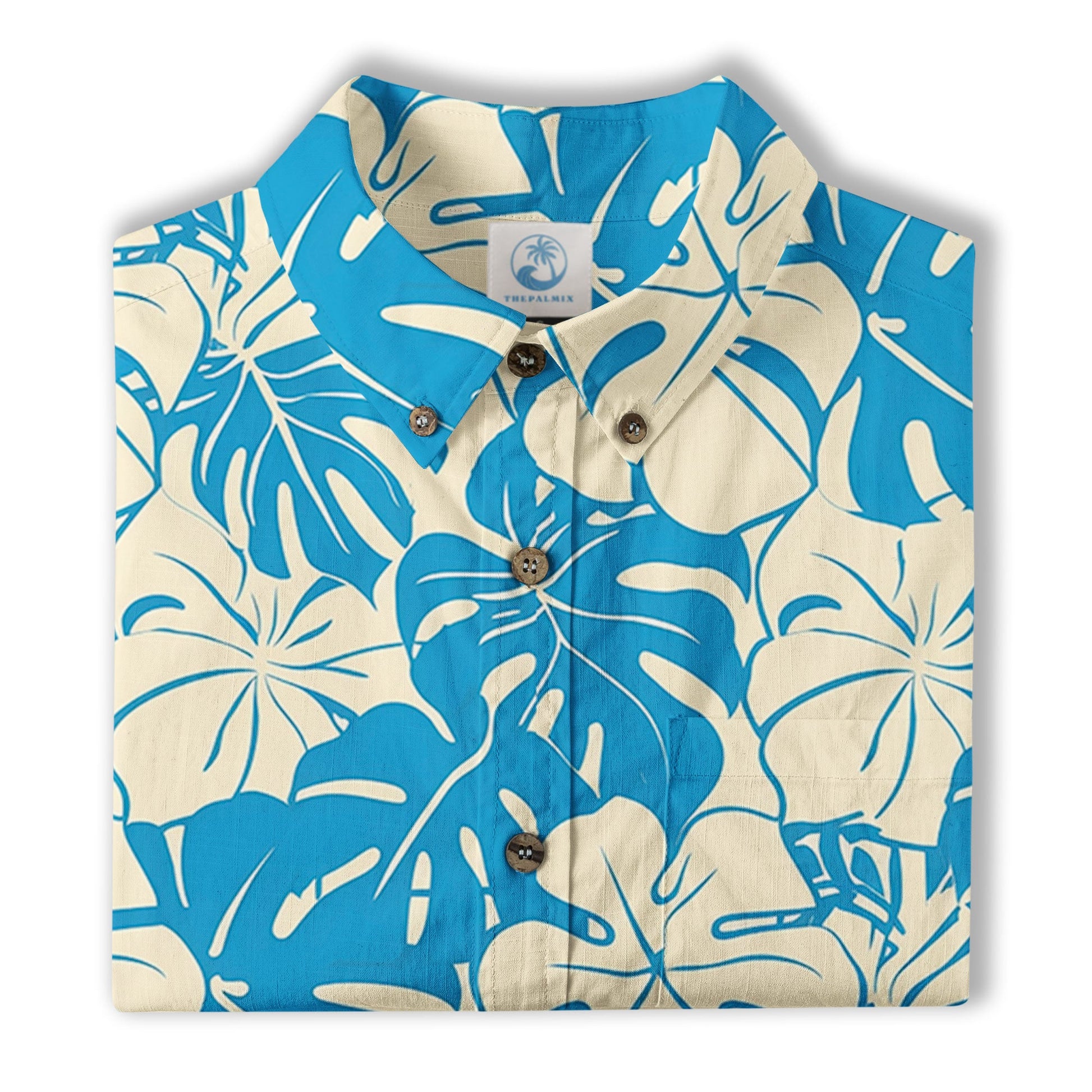 Retro Aloha Flowers Hawaii Shirt, Floral Hawaiian Button Down Shirt