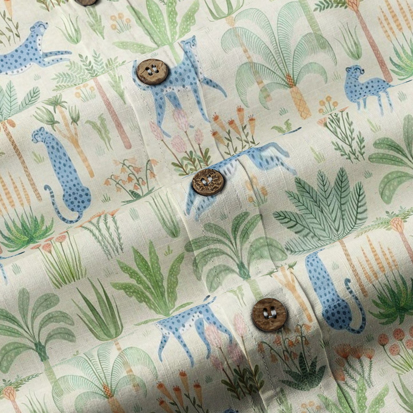 Tropical Fruits Aloha Hawaiian Button Up Shirt, Summer Beach Aloha Hawaii Shirt